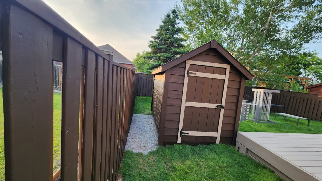 Deck & Fence Painting project 6